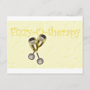 Fizzy-o-therapy Bubbles Postcard