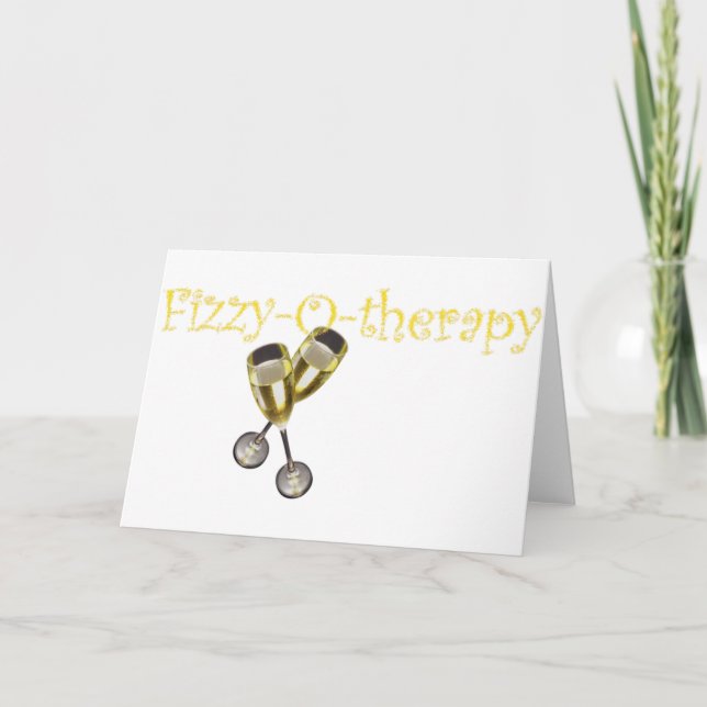 Fizzy-O-therapy Card (Front)