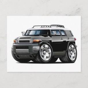 Fj Cruiser Black Car Postcard