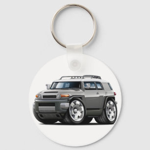 Fj Cruiser Grey Car Key Ring