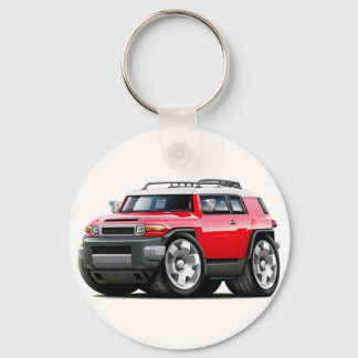 Fj Cruiser Red Car Key Ring