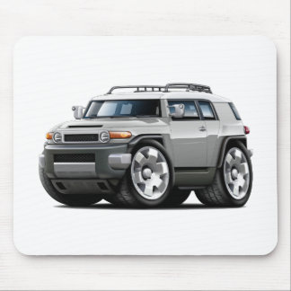 Fj Cruiser Silver Car Mouse Mat