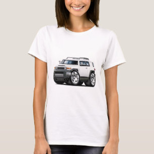 Fj Cruiser White Car T-Shirt