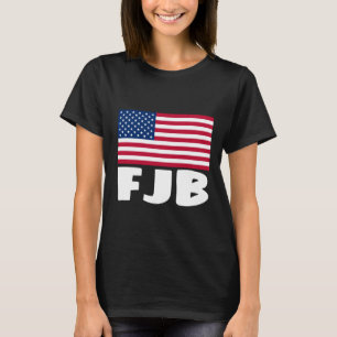 OneWayTshirts Let's Go Brandon Funny Political T-Shirt – USA Flag, FJB, Trump 2024, Men's Cotton Tee