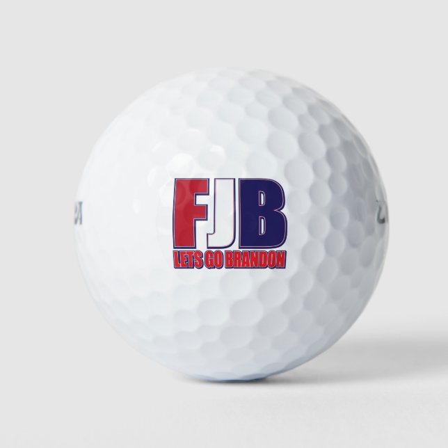 FJB---Lets-Go-Brandon- Golf Balls (Front)