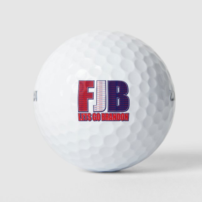 FJB---Lets-Go-Brandon Golf Balls (Front)