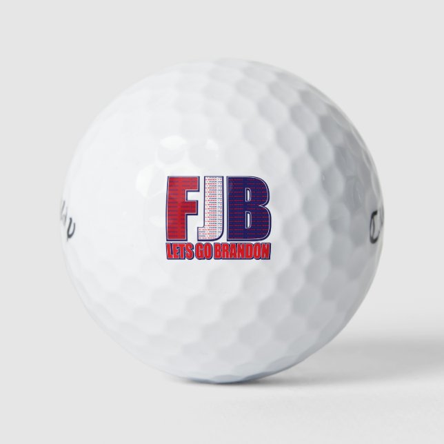 FJB Lets Go Brandon Golf Balls (Front)