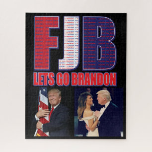 FJB - Lets Go Brandon Jigsaw Puzzle