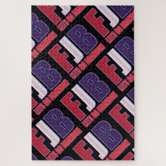 FJB - Lets Go Brandon Jigsaw Puzzle