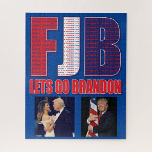 FJB - Lets Go Brandon Jigsaw Puzzle