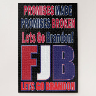 FJB - Lets Go Brandon Jigsaw Puzzle