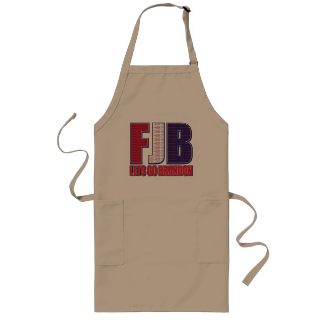 FJB - Lets Go Brandon Long Apron (Front)