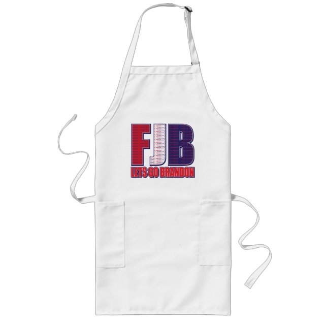 FJB - Lets Go Brandon Long Apron (Front)