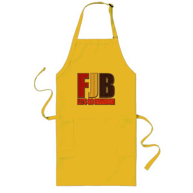 FJB - Lets Go Brandon Long Apron (Front)