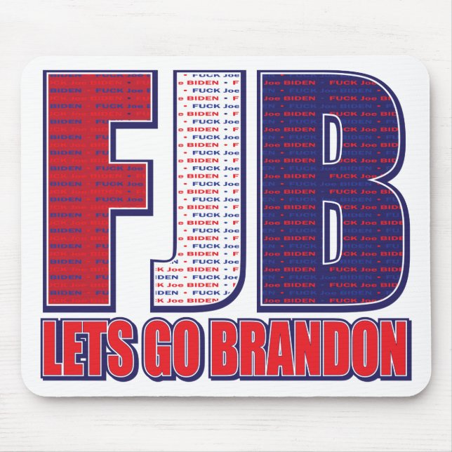 FJB---Lets-Go-Brandon Mouse Mat (Front)