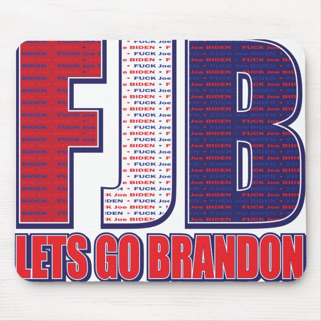 FJB---Lets-Go-Brandon Mouse Mat (Front)