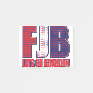 FJB---Lets-Go-Brandon Post-it Notes