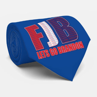FJB Lets Go Brandon Tie