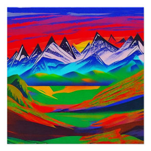 Fjellandskap 8 poster