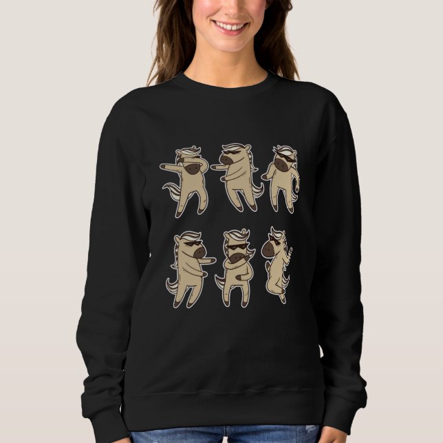 Fjord horse owner gift idea sweatshirt (Front)