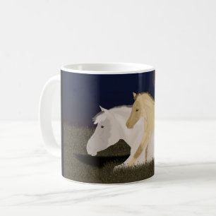 Fjord Mare and Foal mug