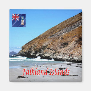 FK - Falkland Islands - Panorama Magnet
