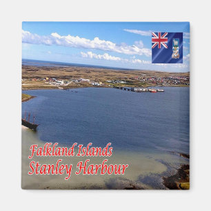 FK - Falkland Islands - Stanley Harbour Magnet