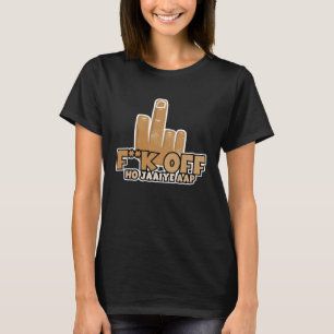 Fk Off Ho Jaaiye Aap Bollywood Sarcastic  Hindi Pu T-Shirt