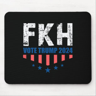 Fkh Trump 2024 Foxtrot Kilo Hotel Funny  Mouse Mat