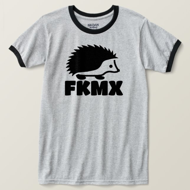 FKMX HEDGEHOG RINGER T-SHIRT (Design Front)