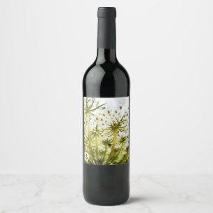 FʟᴏᴡPᴏᴡ   Wild Carrot ~ Ginger Wine Label