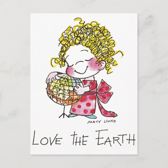 FL-003 Love Earth Postcard (Front)