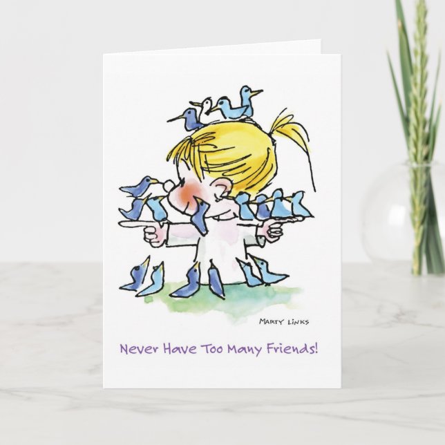 FL-005 Birdy Love Card (Front)