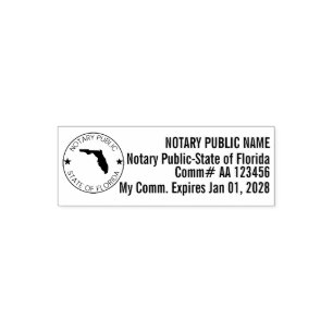 FL Self-Ink Notary Stamp