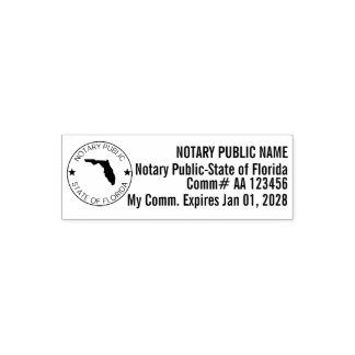 FL Self-Ink Notary Stamp