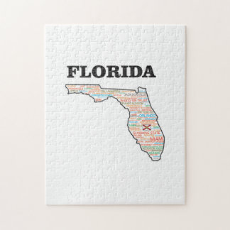 FL WORD STATE JIGSAW PUZZLE