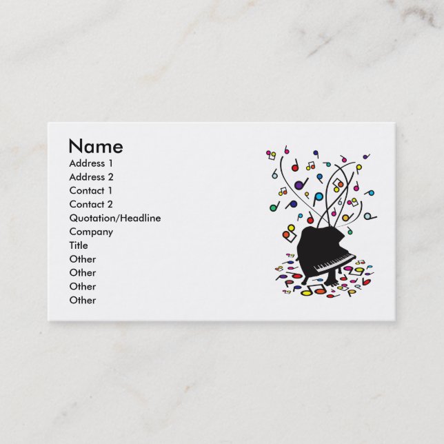 Flabby_Expression Business Card (Front)