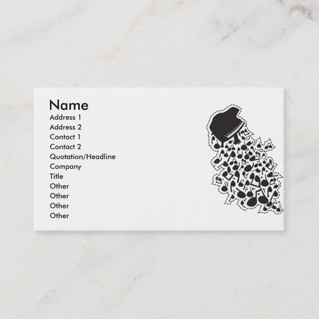 Flabby_Expression Business Card (Front)