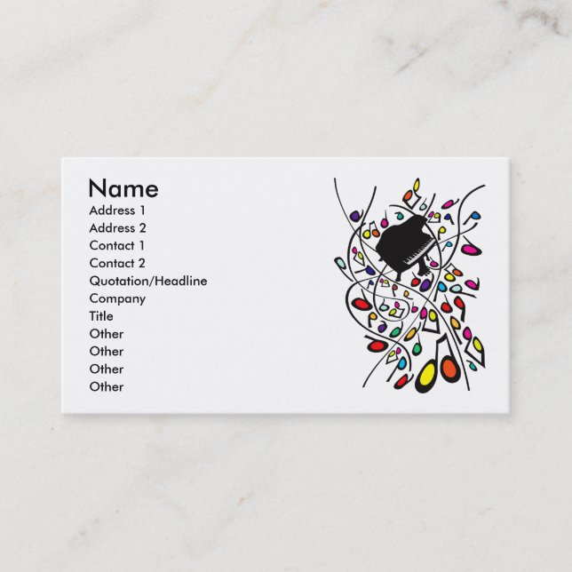 Flabby_Expression Business Card (Front)