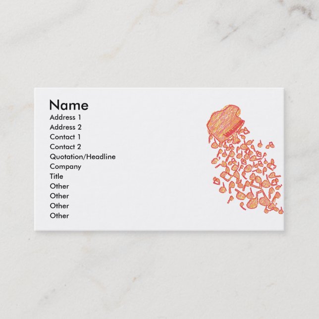 Flabby_Expression Business Card (Front)