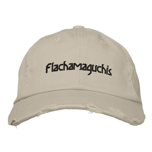 Flachamaguchis Embroidered Hat (Front)