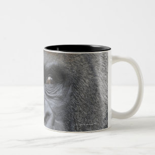 Flachlandgorilla, Gorilla gorilla, Two-Tone Coffee Mug