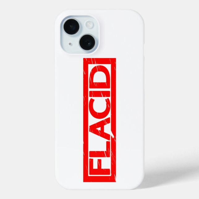 Flacid Stamp Case-Mate iPhone Case (Back)