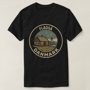 Fladså, Denmark Danmark T-Shirt