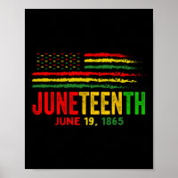 Flag 18 June 1865 Black History Men Women Kids 