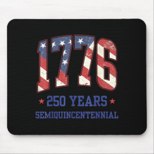 Flag 250 Years 1776-2026 250th Birthday Anniversar Mouse Mat