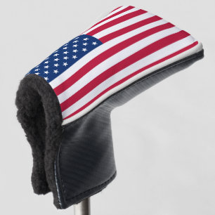 Flag America American country travel Golf Head Cover