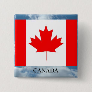 Flag and country pin