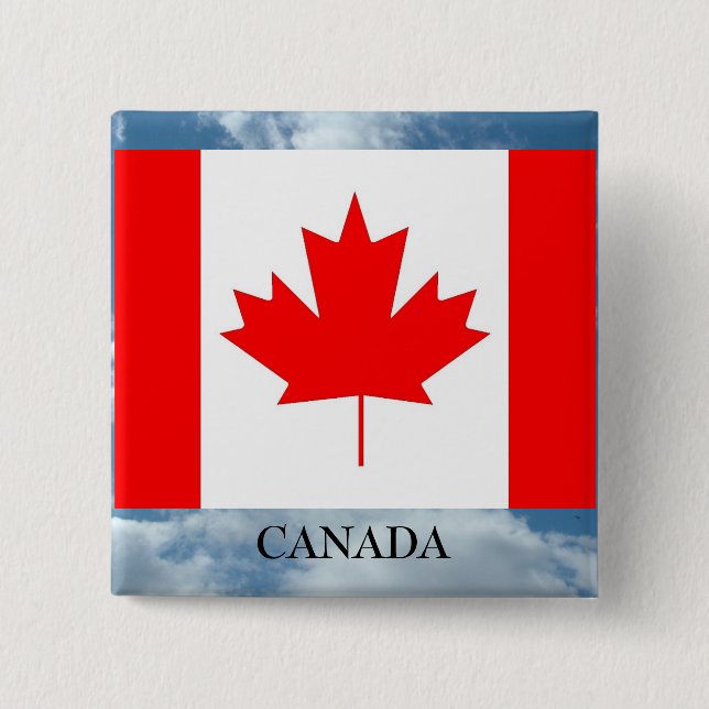 Flag and country pin (Front)