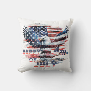 Flag and eagle of the United States. Independence Cushion